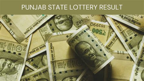 Punjab State Lottery Result 6 PM Winners List 11.01.2024.